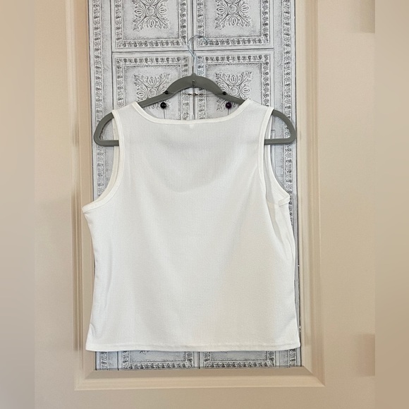 NEW Sz-L Girls Scooped Cropped Casual/Dressy Ribbed Tank Top-Perfect 4 Layering🫶 - Picture 4 of 15